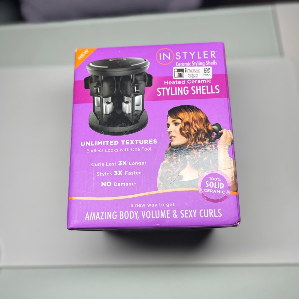 InStyler Ceramic Styling Shells - Black - Picture 2 of 7